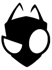 Gir Invader Zim Decal Sticker