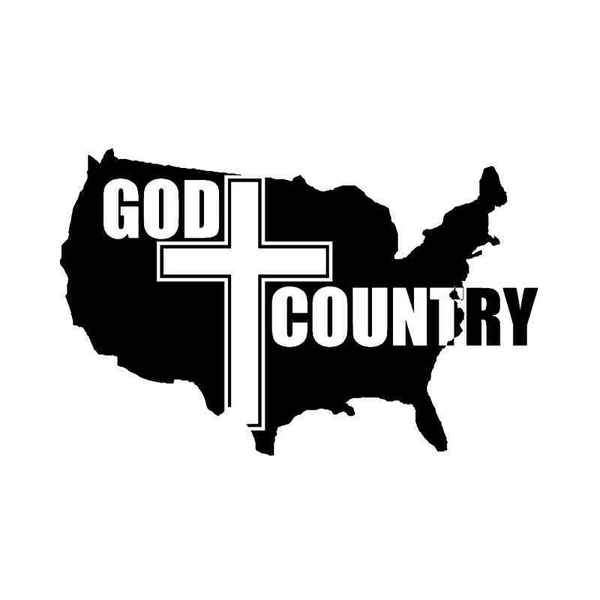 God Country Decal Sticker