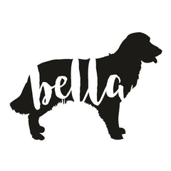 Golden Retriever Dog Decal Sticker for Car Windows