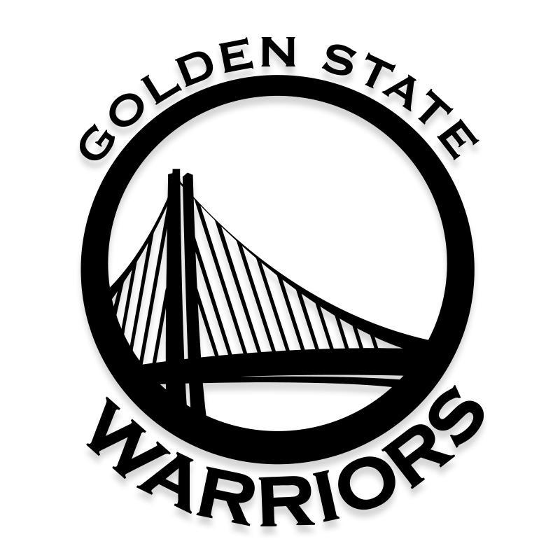Golden State Warriors NBA Logo Decal Sticker