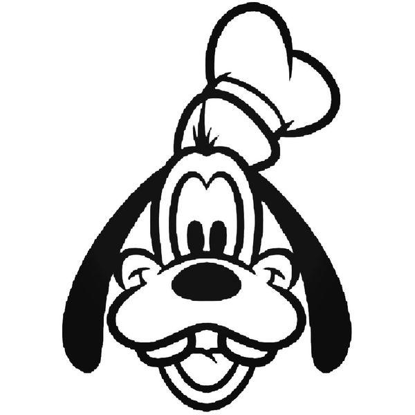 Goofy Disney Decal Sticker