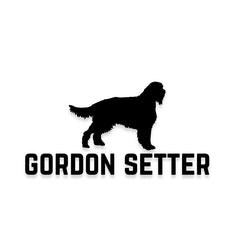 Gordon Setter Car Decal Dog Sticker for Windows