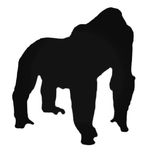 Gorilla Decal Sticker