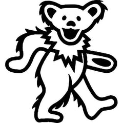 Grateful Dead Dancing Bear Decal
