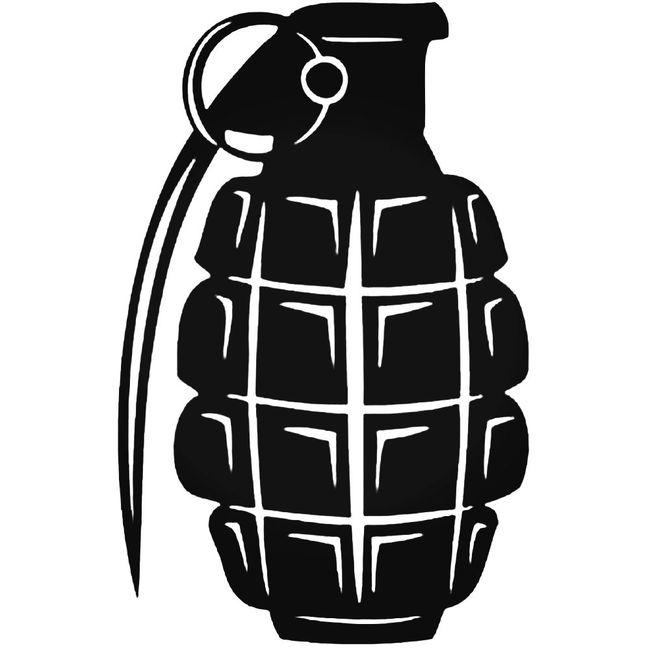 Grenade 4 Decal Sticker