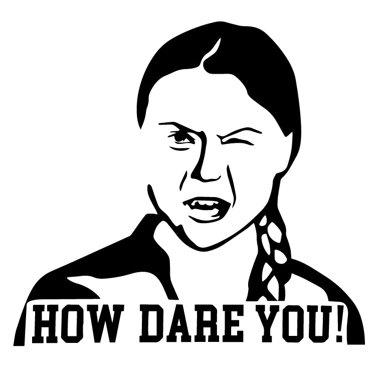 Greta Thunberg Sticker Decal