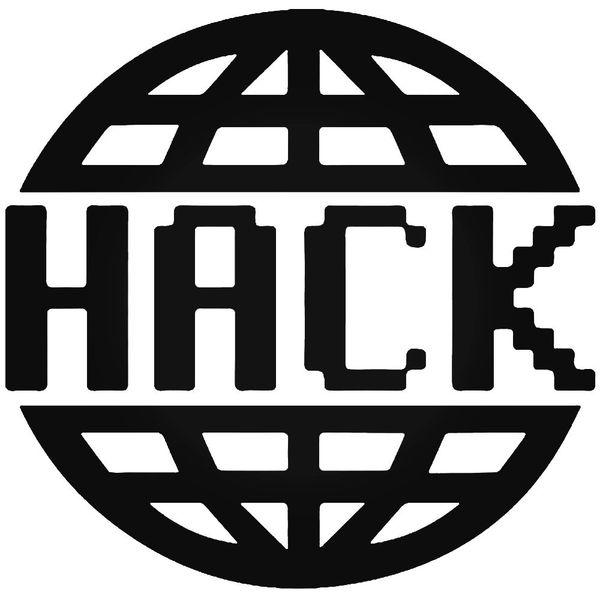 Hack The Planet Hackers Decal Sticker