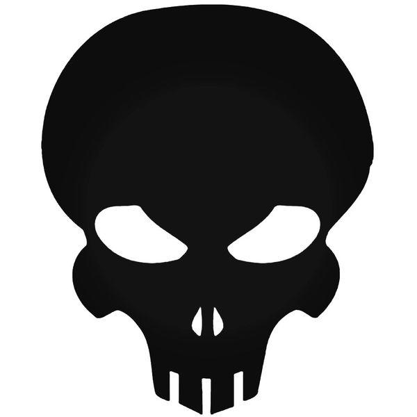 Halo Extermination Skull Decal Sticker