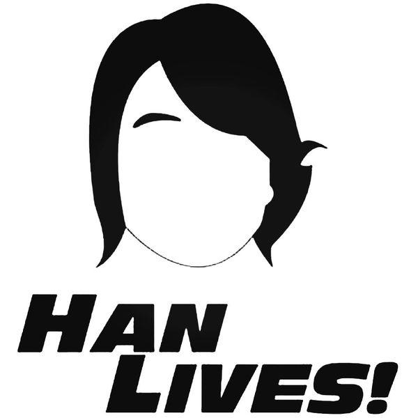 Han Lives Decal Sticker