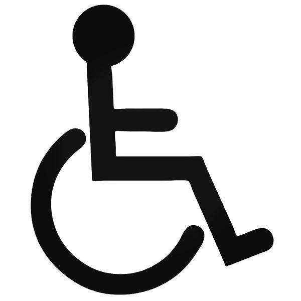 Handicap Symbol Sign Decal Sticker