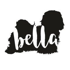 Havanese Dog Decal Sticker for Car Windows