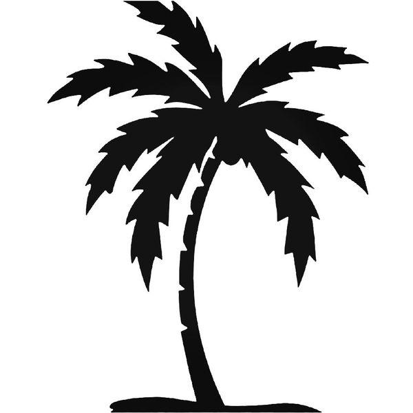 Hawaii Palm Tree Decal Sticker