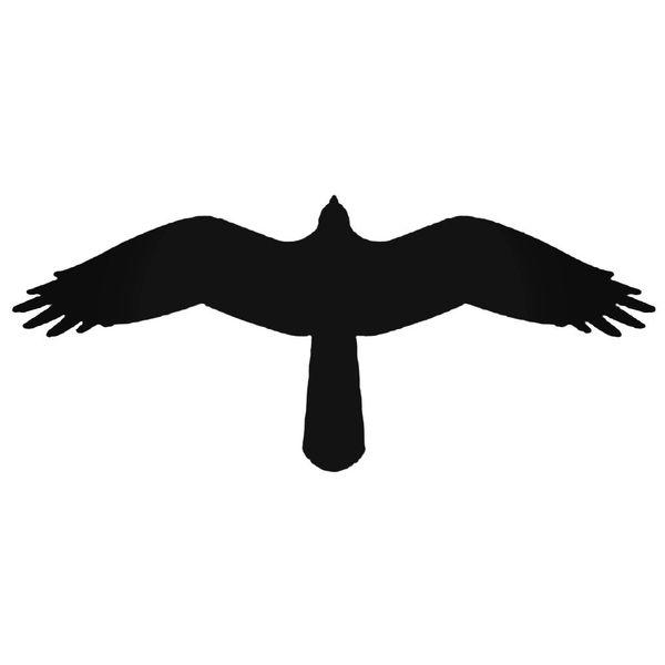 Hawk Flying Decal Sticker