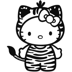 Hello Kitty Car Sticker