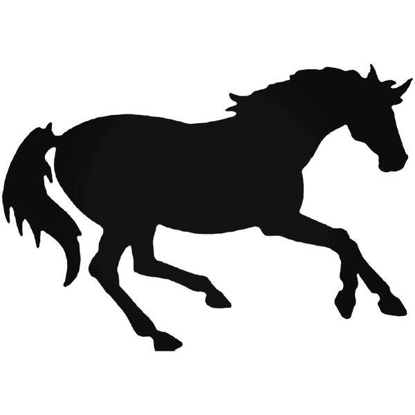 Horse Vinyl Silhouette Decal Sticker