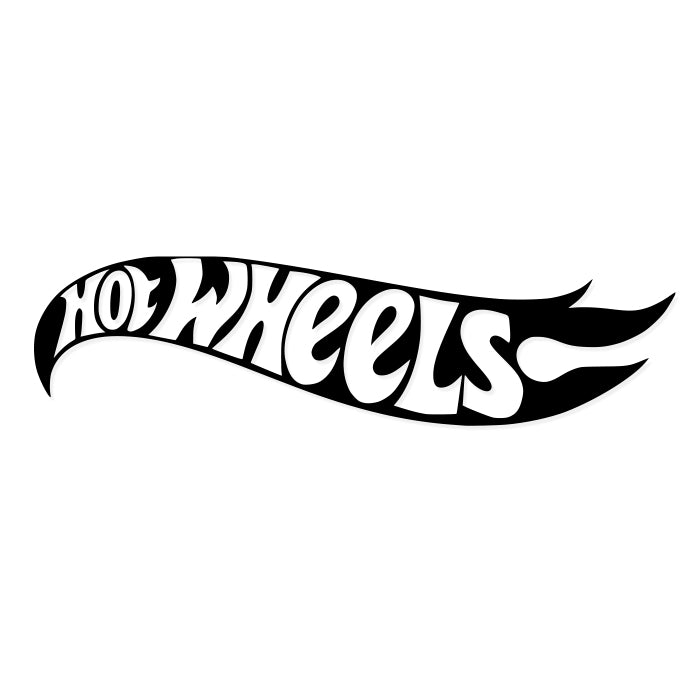 Hot Wheels Logo Decal Sticker