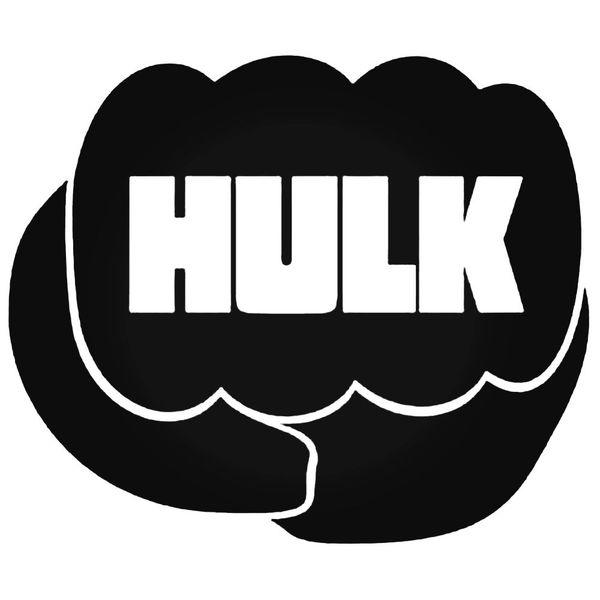 Hulk Fist Decal Sticker