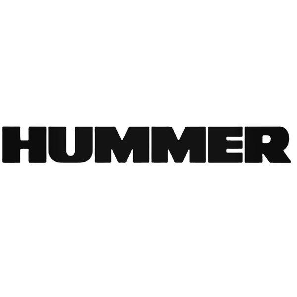 Hummer Windshield Decal Sticker