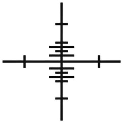 Hunting Crosshair Decal Sticker