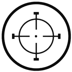 Hunting Crosshair Truck Decal Sticker