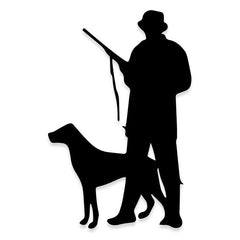 Hunting With My Dog Decal Sticker