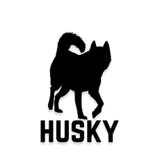 Husky Car Decal Dog Sticker for Windows