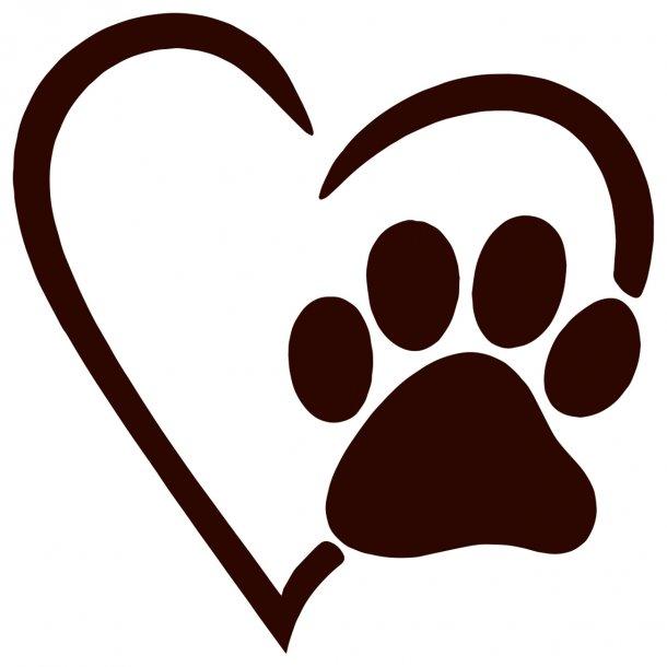 I Love Dogs Decal Sticker