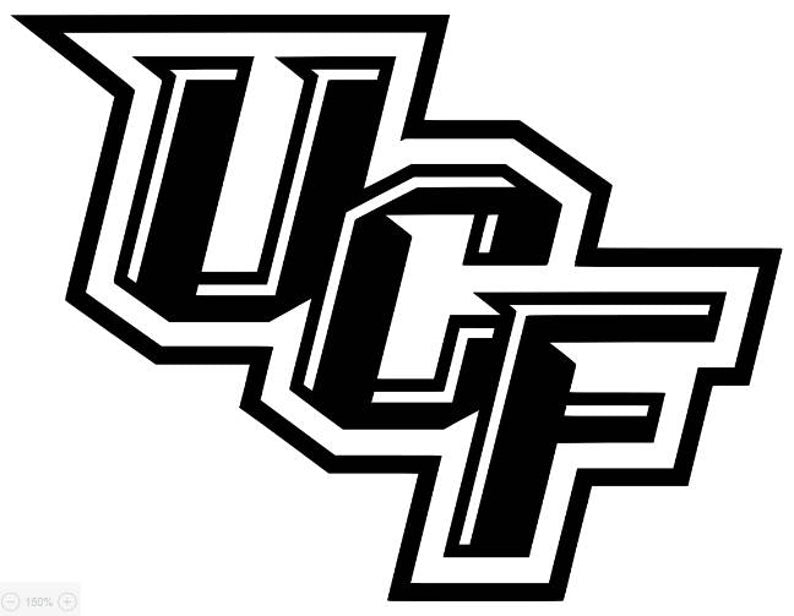 UCF Knights Blackout Knight Logo Decal – FloGrown