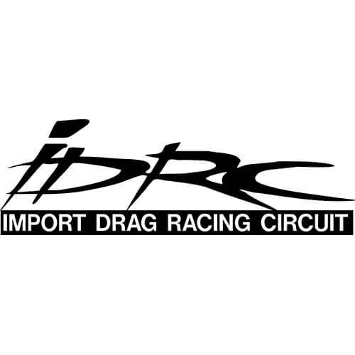 Import Drag Racing Circuit Logo Decal Sticker