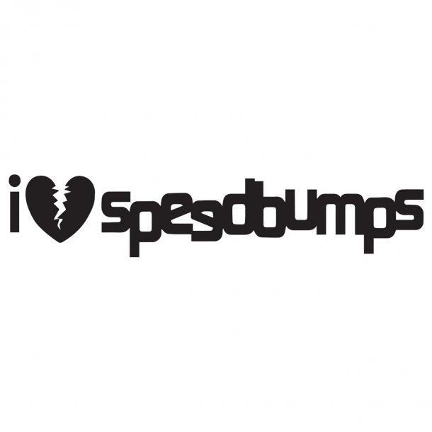 In Hate Speedbumps 2 Decal Sticker