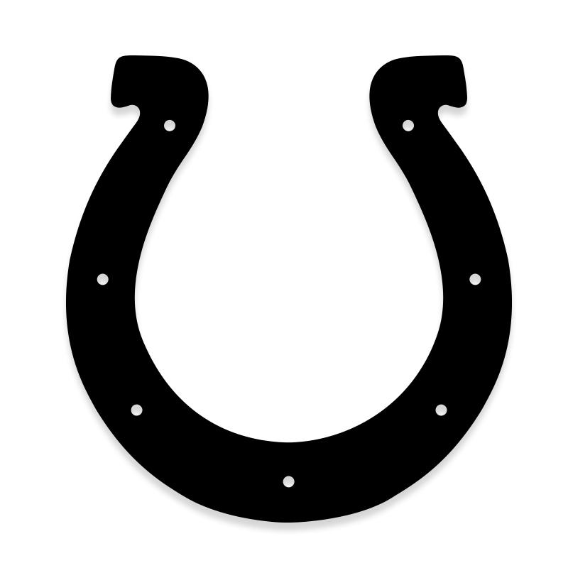 Indianapolis Colts Car Decal
