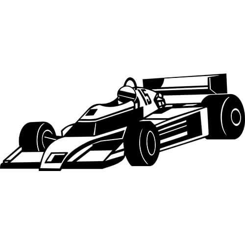 Indy Car Logo Decal Sticker