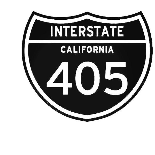 Interstate 405 Decal Sticker