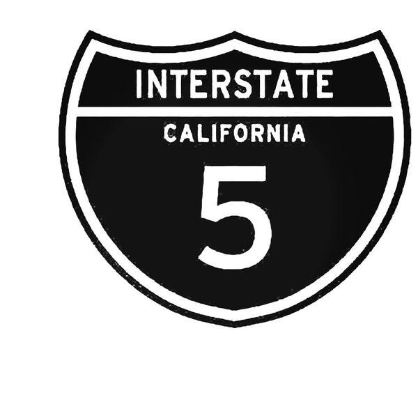 Interstate 5 Golden State Decal Sticker