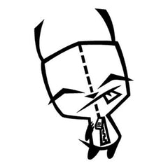 Invader Zim Happy Gir Decal Sticker