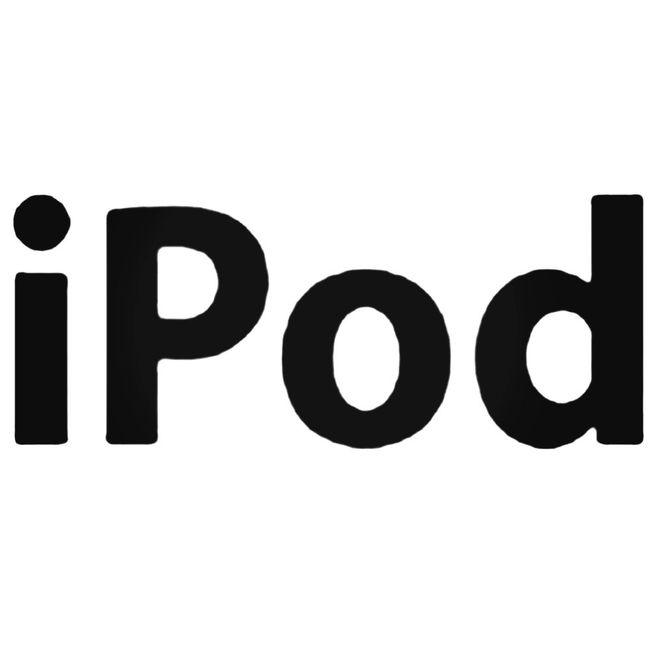 Ipod Car Audio Logos Decal Sticker – Decalfly