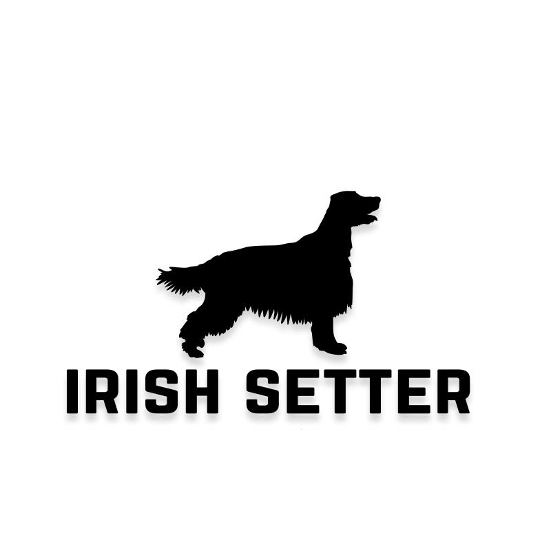 Irish Setter Car Decal Dog Sticker for Windows