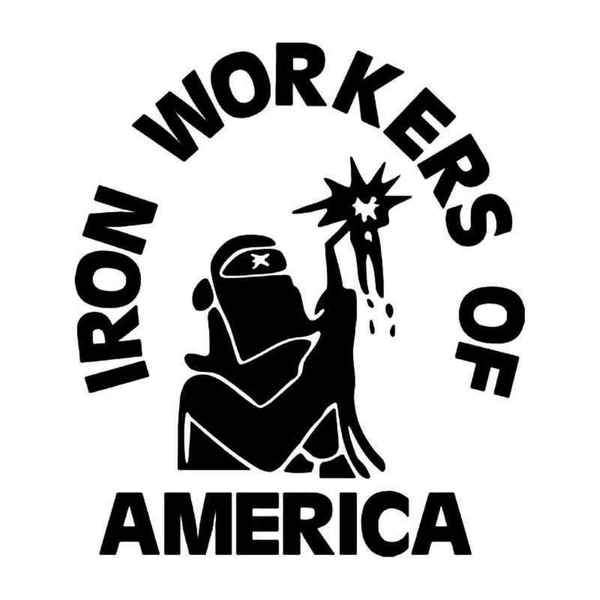 Iron Workers America Welding Decal Sticker