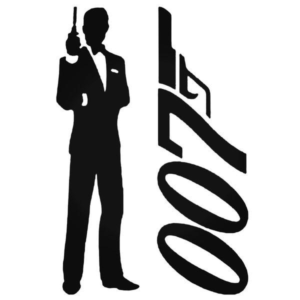 James Bond 007 Decal Sticker
