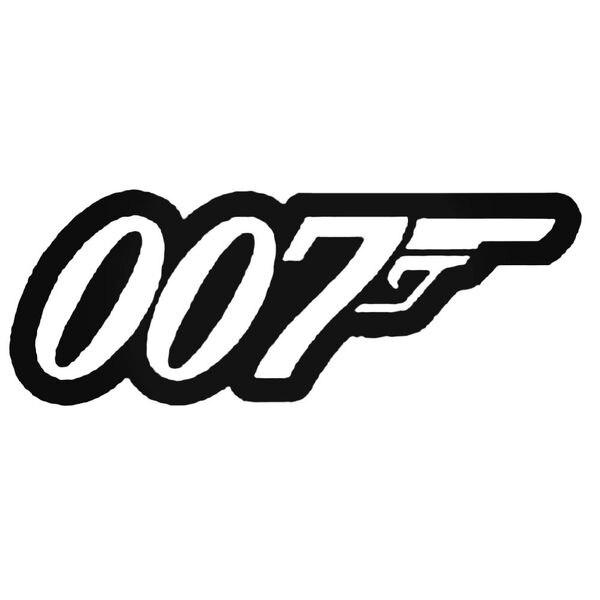 James Bond 007 Vinyl Decal Sticker