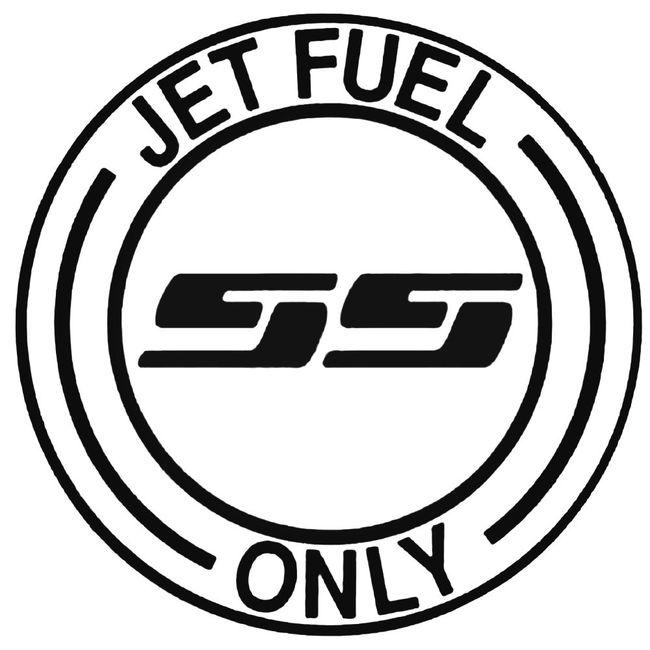 Jet Fuel Only Chevrolet Ss Decal Sticker – Decalfly