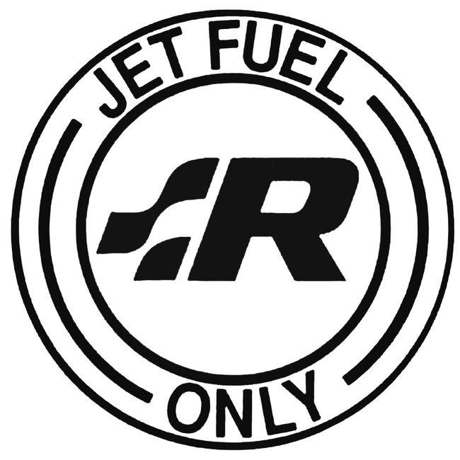 Jet Fuel Only Volkswagen R 2 Decal Sticker