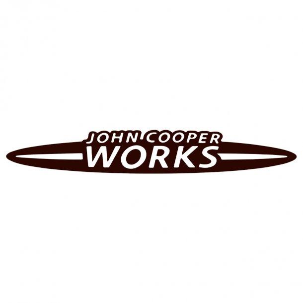 John Cooper Works Logo Decal Sticker