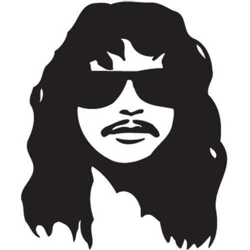 Kirk Hammett Decal Sticker
