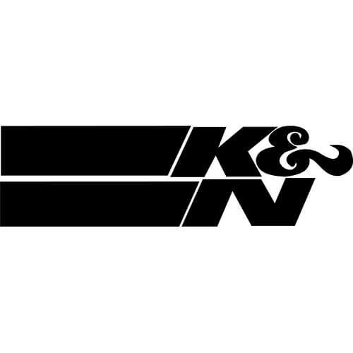 K&N Logo Decal Sticker