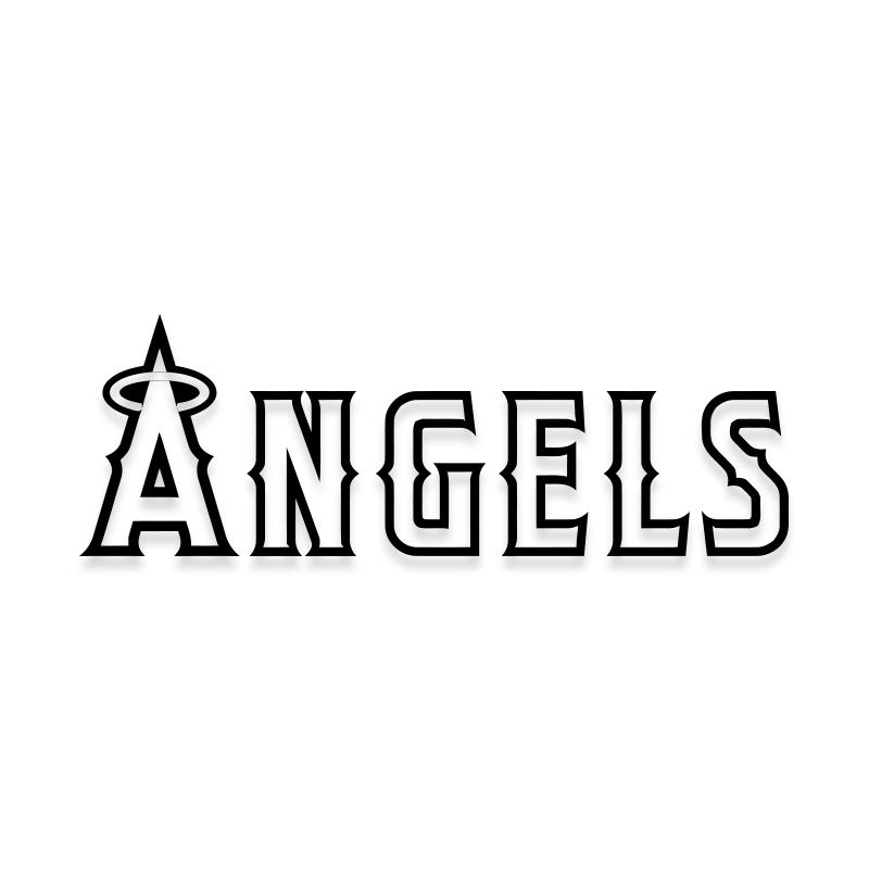 LA California Angels Decal