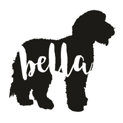 Labradoodle Dog Decal Sticker for Car Windows