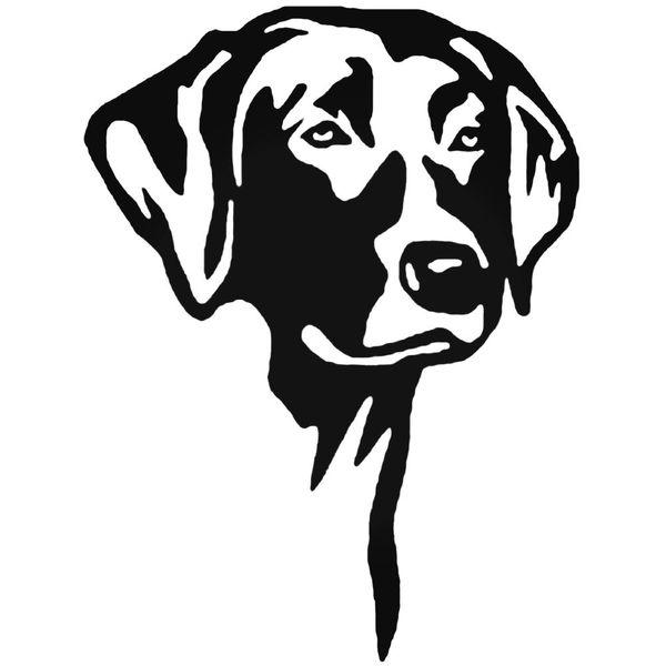 Labrador Retriever Decal Dog Sticker