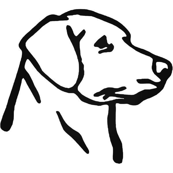 Labrador Retriever Dog Vinyl Sticker