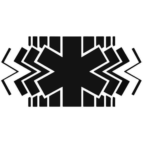 Lifestream Emt Star Of Life Decal Sticker – Decalfly